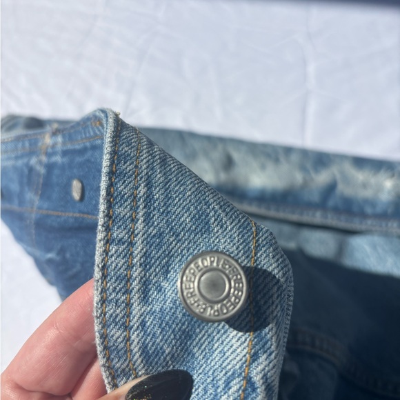 We the Free Free People After Hours Denim Jacket Medium - Picture 10 of 11
